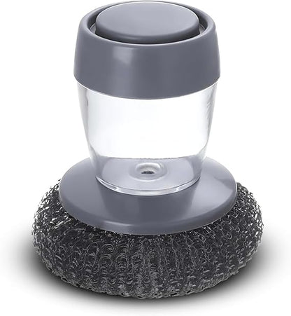Premium Soap Dispensing Palm Brush for Cleaning