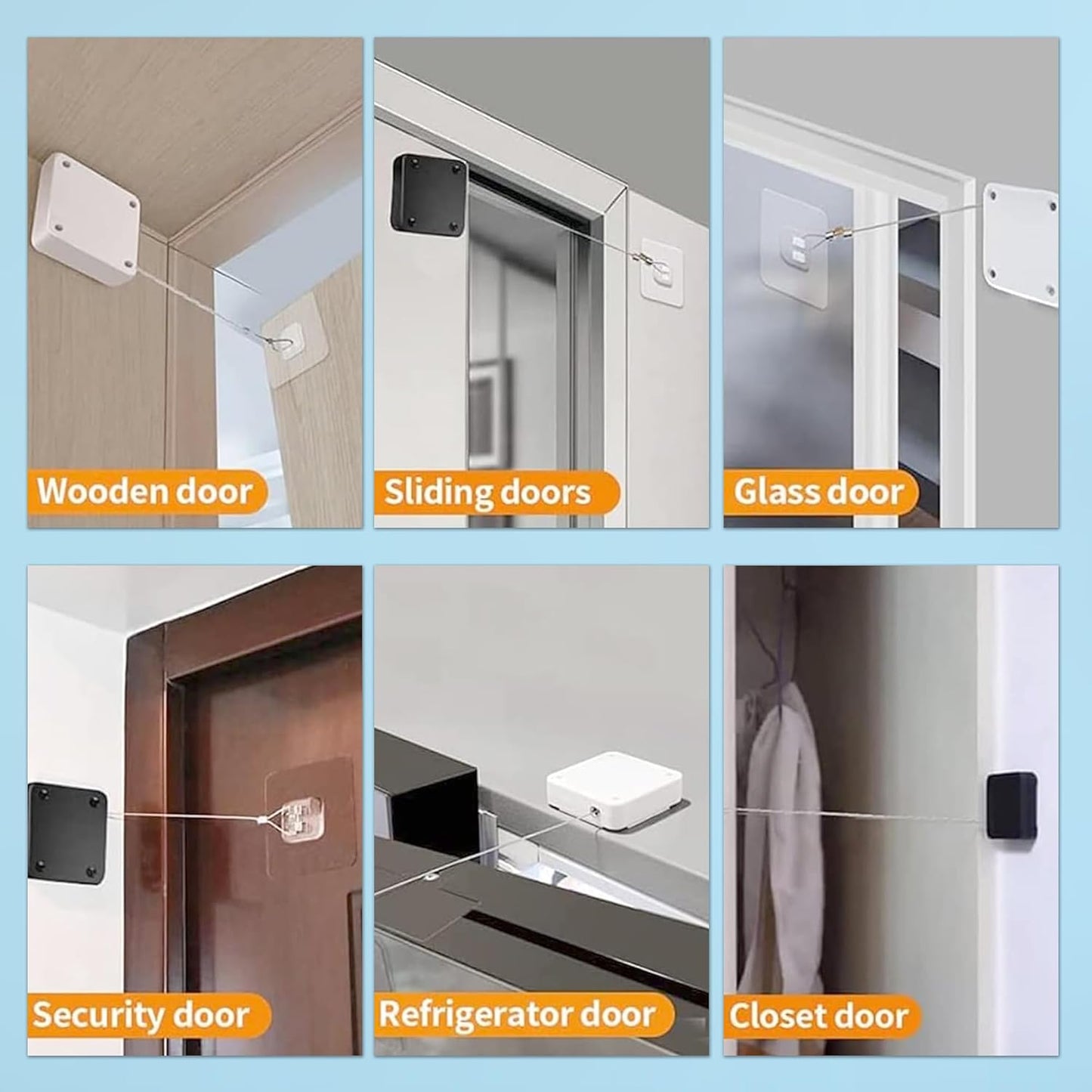 Self Adhesive Automatic Door Closer for Home & Office