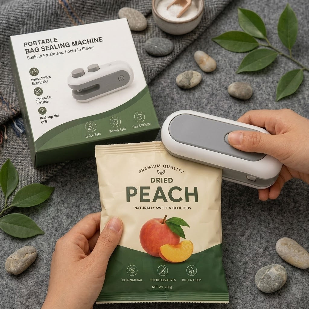 2-in-1 Mini Bag Heat Sealer & Cutter