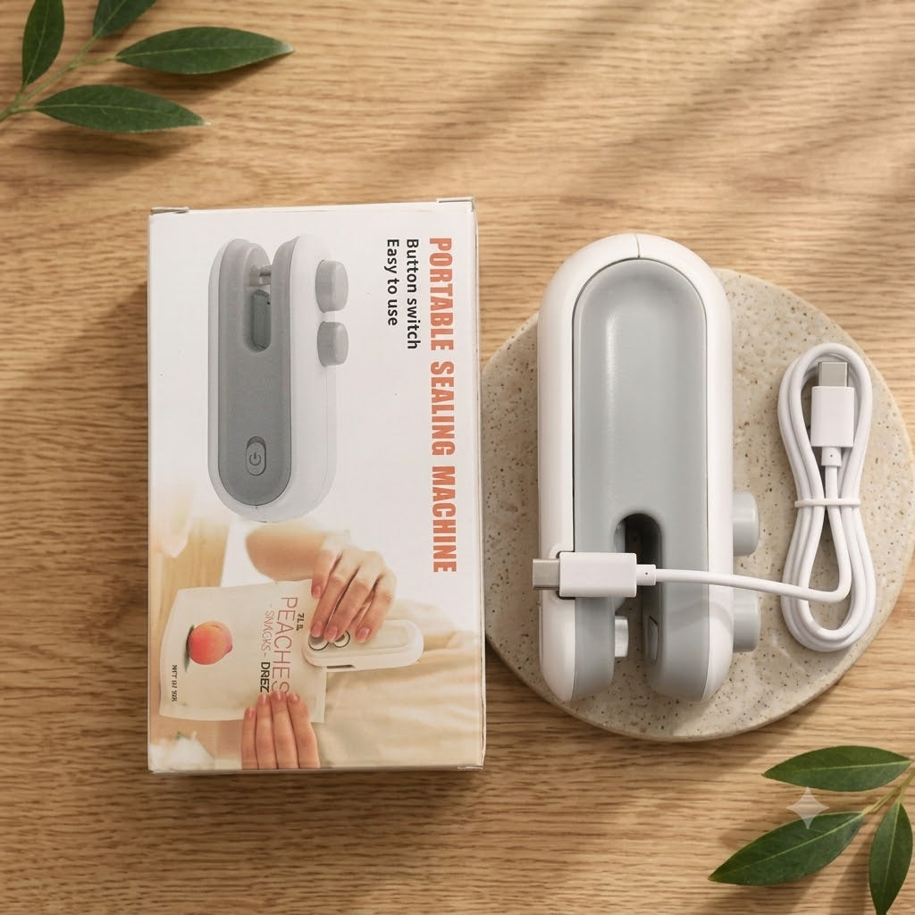 2-in-1 Mini Bag Heat Sealer & Cutter